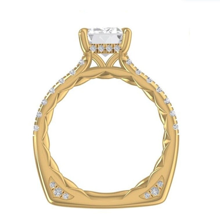 Diamond Semi-Mount Ring