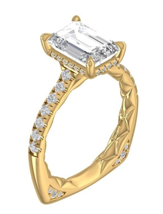 Diamond Semi-Mount Ring