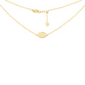 14K Yellow Gold Choker Necklace