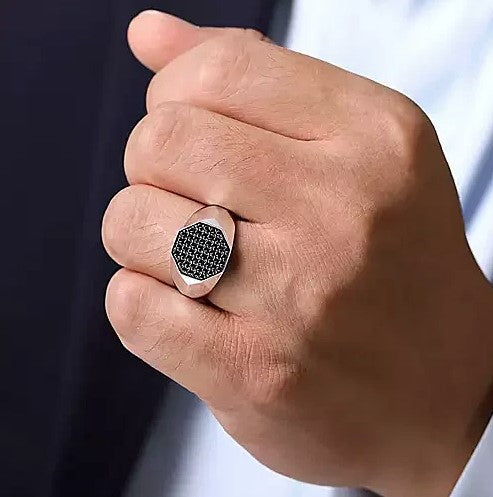 Sterling Silver Signet Ring