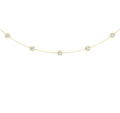 14K Yellow Gold Lab Grown Diamond Necklace