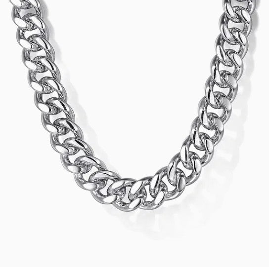 Sterling Silver Cuban Link Chain