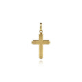 14K Yellow Gold Cross Pendant