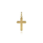 14K Yellow Gold Cross Pendant