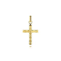 14K Yellow Gold Cross Pendant