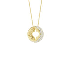14K Yellow Gold Lab Grown Diamond Pendant