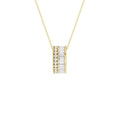 14K Yellow Gold Lab Grown Diamond Pendant