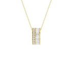 14K Yellow Gold Lab Grown Diamond Pendant