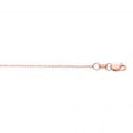 14K Rose Gold Cable Link Chain