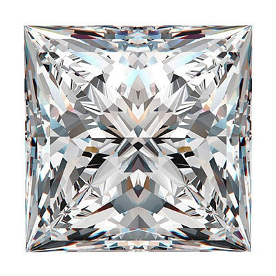 Princess Cut Solitaire Diamond Ring