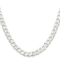 Sterling Silver Curb Chain, 24in.