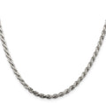 Sterling Silver Rope Chain, 22in.