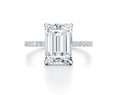 14K White Gold Traditional Semi-Mount Ring