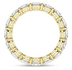 14K Yellow Gold Lab Grown Diamond Eternity Band