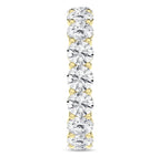 14K Yellow Gold Lab Grown Diamond Eternity Band