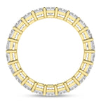 14K Yellow Gold Lab Grown Diamond Eternity Band