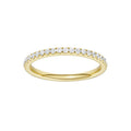 14K Yellow Gold Lab Grown Diamond Wedding Band