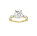 14K Yellow Gold Lab Grown Diamond Engagement Ring