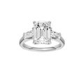 14K White Gold Lab Grown Diamond Engagement Ring