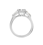 14K White Gold Lab Grown Diamond Engagement Ring