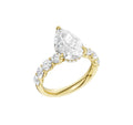 14K Yellow Gold Lab Grown Diamond Engagement Ring