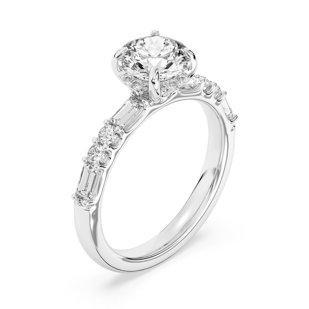 Lab Grown Diamond Engagement Ring