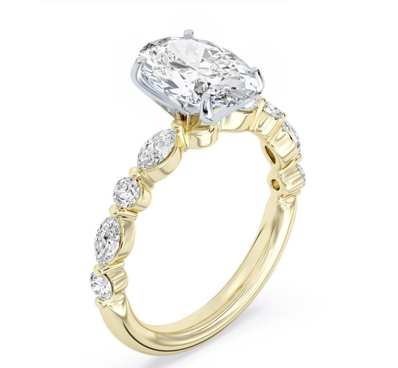 LABGROWN Diamond Engagement Ring