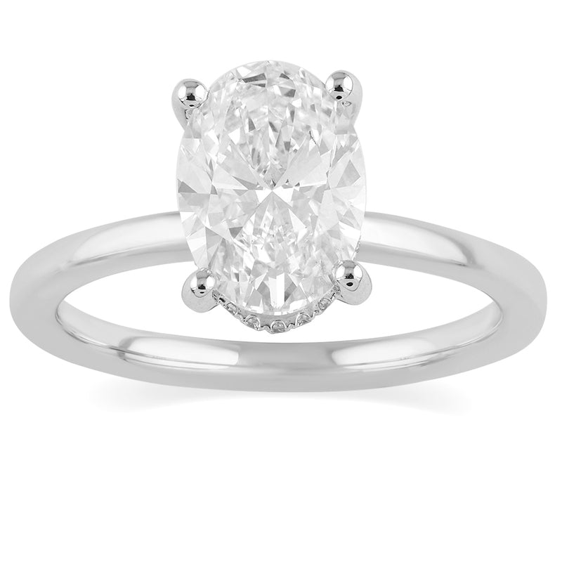 LABGROWN Diamond Solitaire Ring