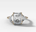 14K Yellow Gold Lab Grown Diamond Engagement Ring