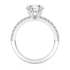14K White Gold Lab Grown Diamond Engagement Ring