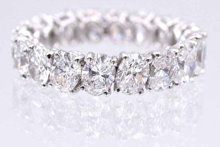 18K White Gold Diamond Eternity Band