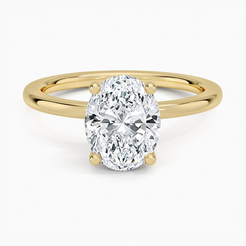 LABGROWN Diamond Solitaire Ring