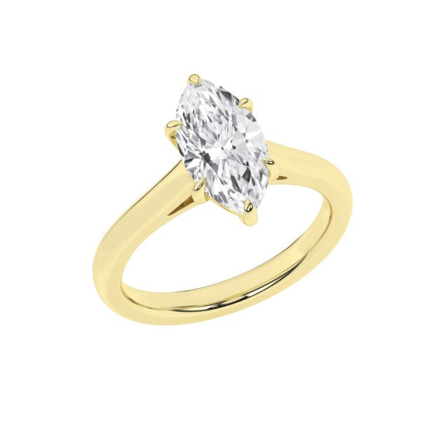 LABGROWN Diamond Solitaire Ring