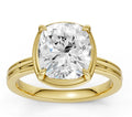 14K Yellow Gold Lab Grown Diamond Engagement Ring