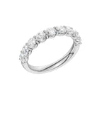 14K White Gold Lab Grown Diamond Wedding Band