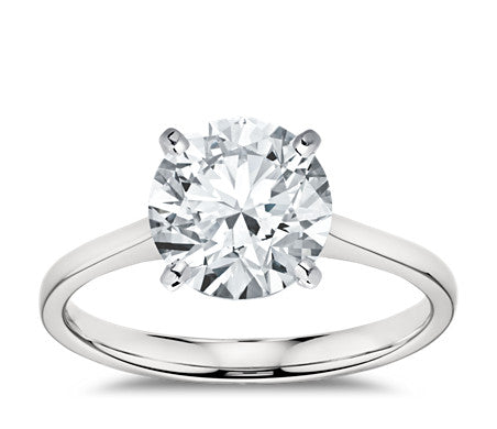 Round Diamond Solitaire Ring