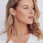 14K Gold Diamond Cross Pendant Necklace