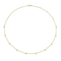 14K Yellow Gold Diamonds By The Yard Necklace