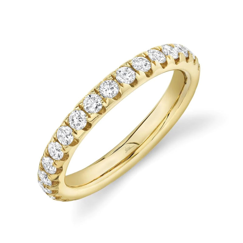 14K Yellow Gold Diamond Eternity Band