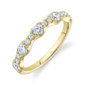 14K Yellow Gold Stackable Fashion Ring