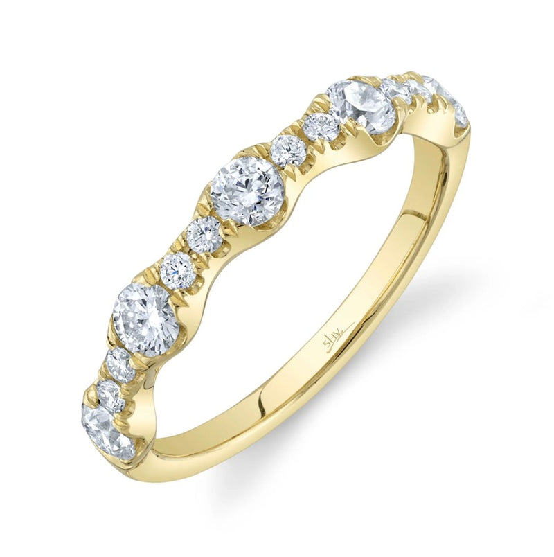 14K Yellow Gold Stackable Fashion Ring