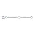 14K White Gold Necklace Extender