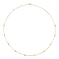 14K Yellow Gold Diamonds By The Yard Necklace