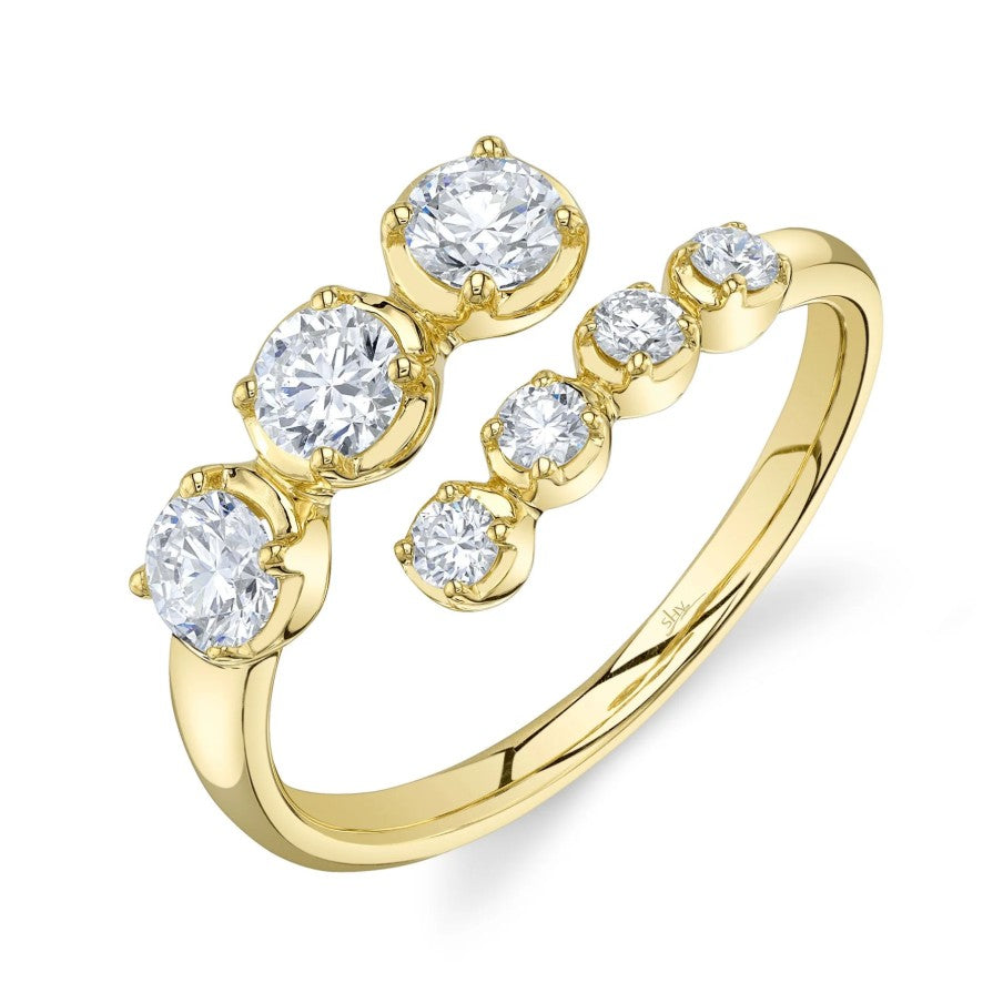 14K Yellow Gold Diamond Ring