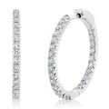 Diamond Hoop Earring
