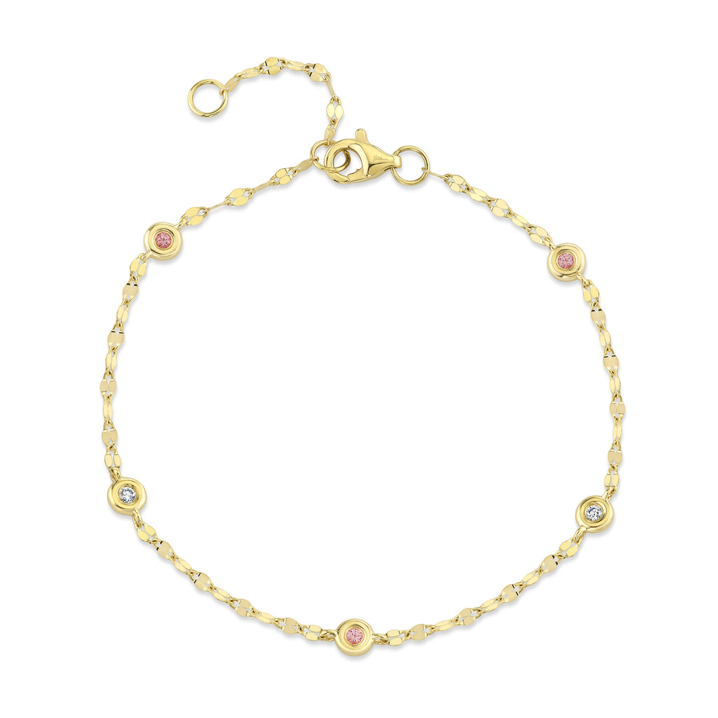 Colored Stone Bracelet