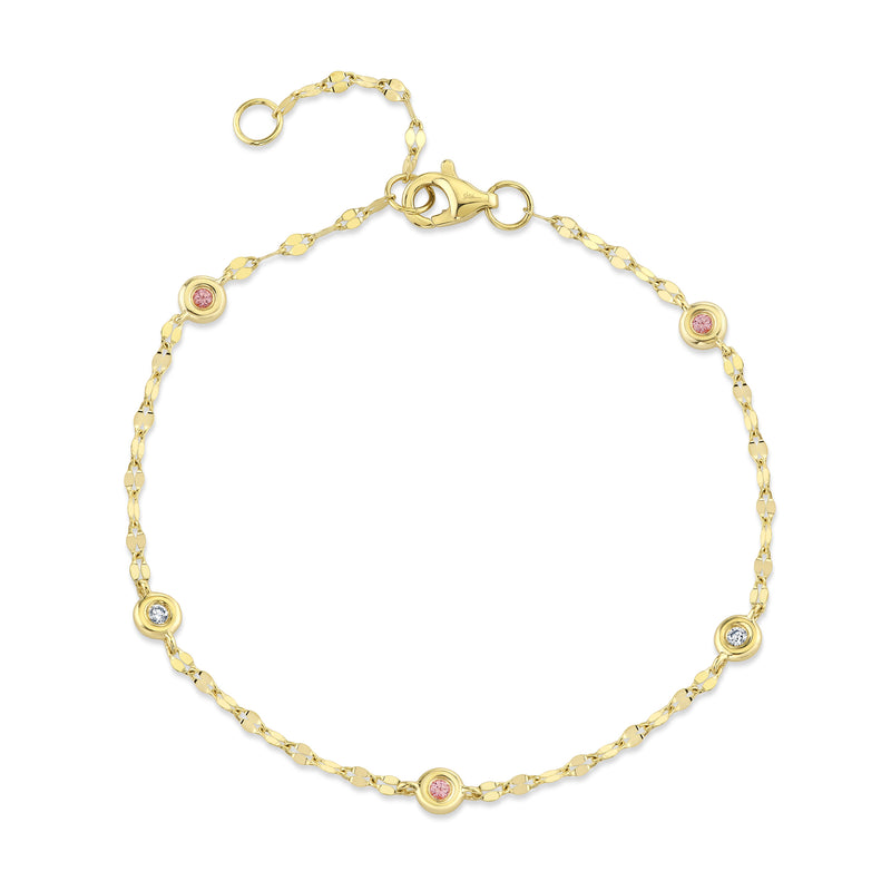 Colored Stone Bracelet