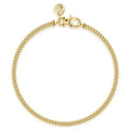 14K Gold Cuban Link Chain Bracelet