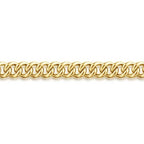 14K Gold Cuban Link Chain Bracelet