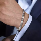 Sterling Silver Cuban Link Bracelet